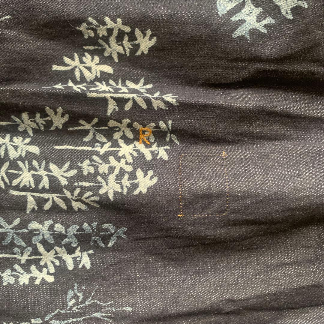 新品未使用　４５R インディゴ　ワンピース