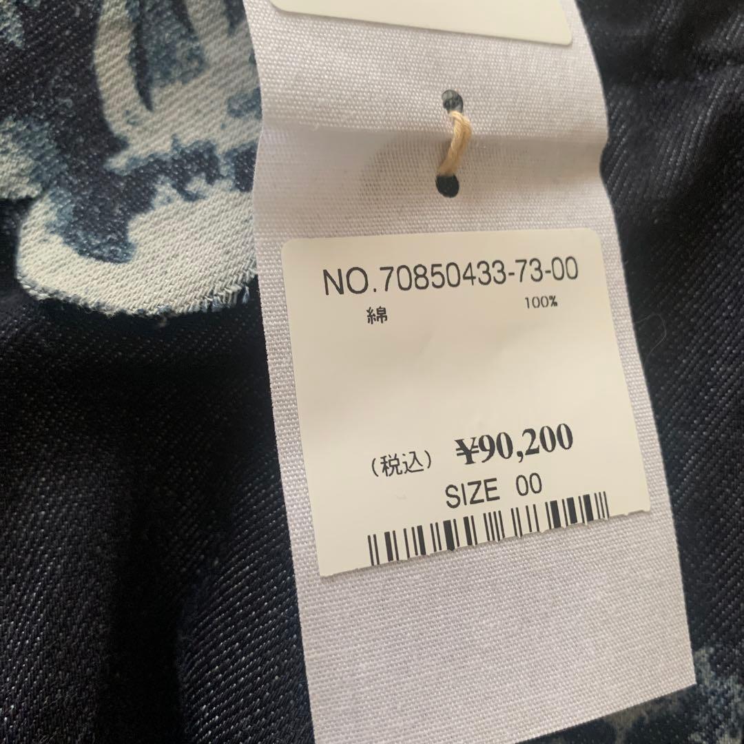 新品未使用　４５R インディゴ　ワンピース