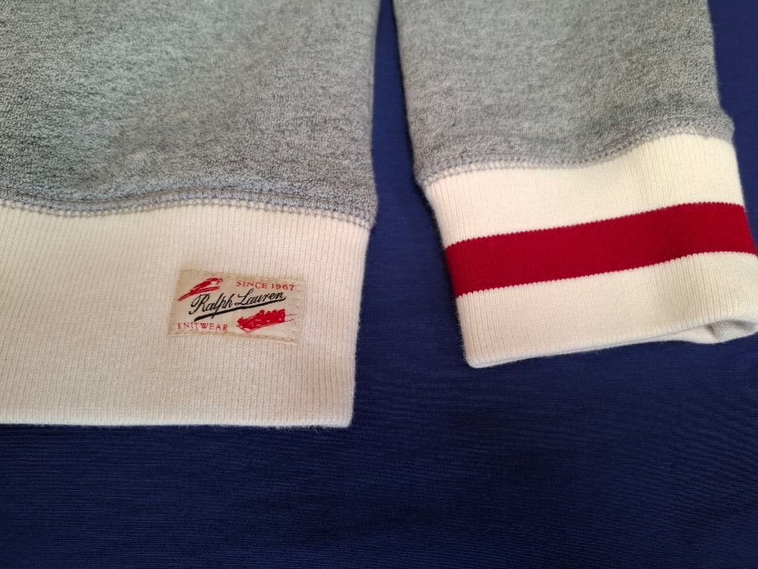 2025最新作ラルフローレンスエット　ポロベア トレーナー　ボーイズL160