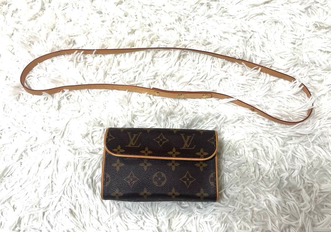美品　Louis Vuitton ポシェット フロランティーヌ ベルト付き