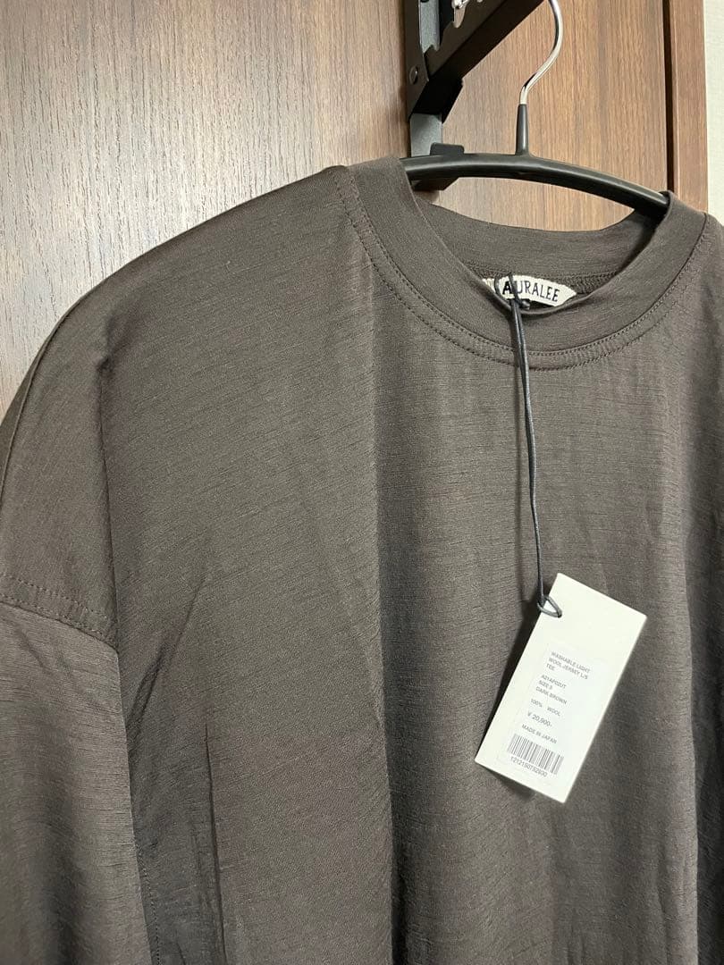 AURALEE オーラリー WASHABLE LIGHT WOOL JERSEY