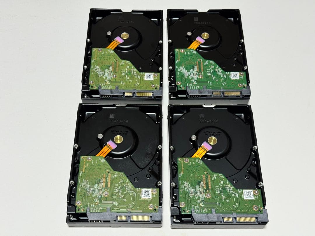 Western Digital WD Blue 6TB HDD 4台セット