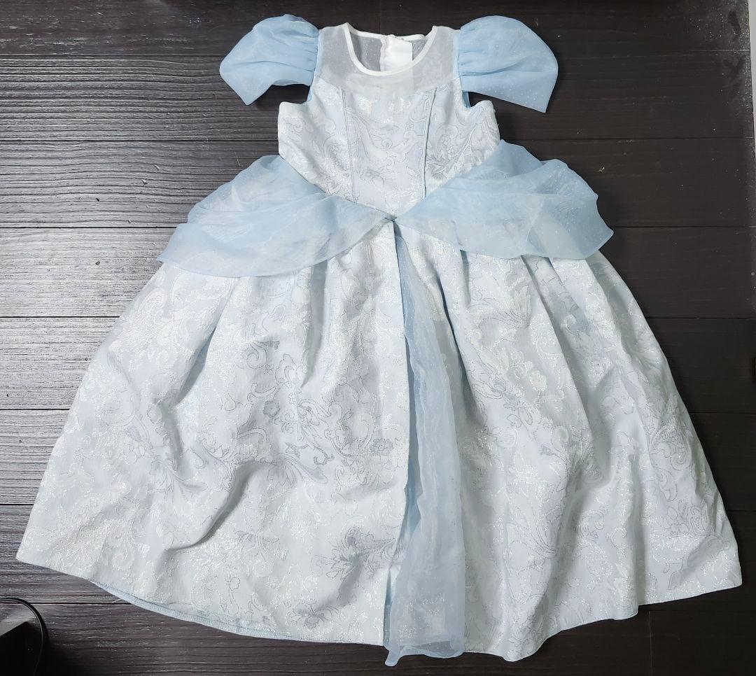 (まか)ビビディバビディブティックシンデレラ旧ドレスと手袋・ティアラセット