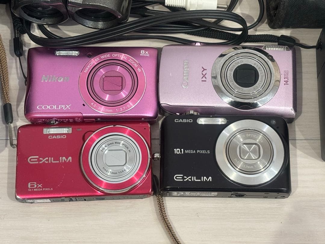 デジカメ、双眼鏡、ビデオカメラまとめ売り