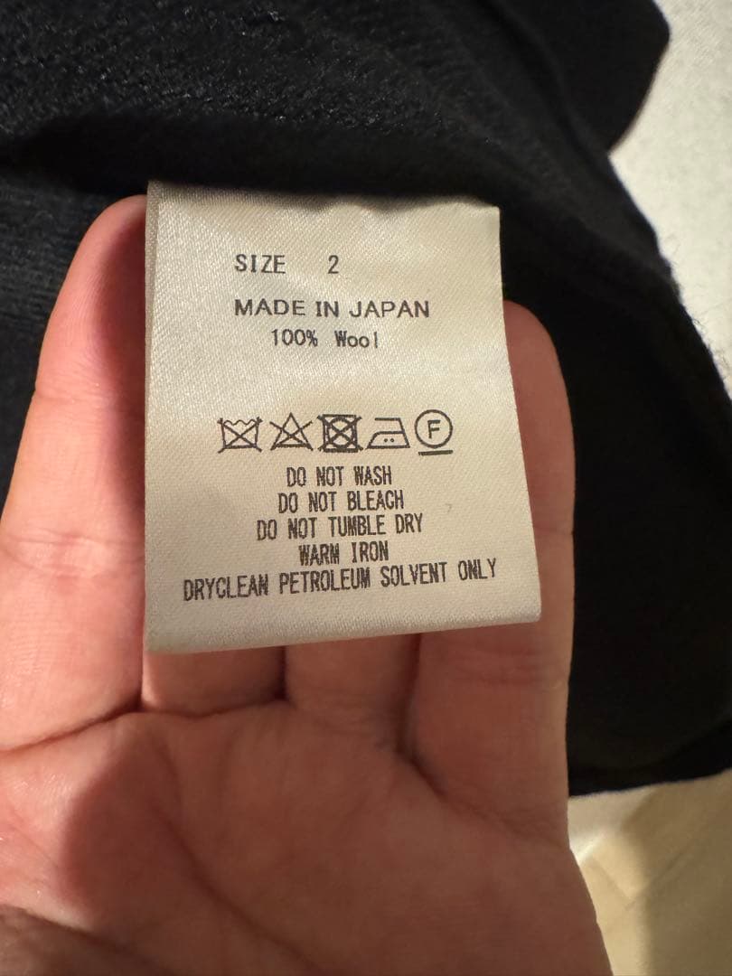 ジャケット・アウター marka LAPELLESS SHIRT JACKET WOOL