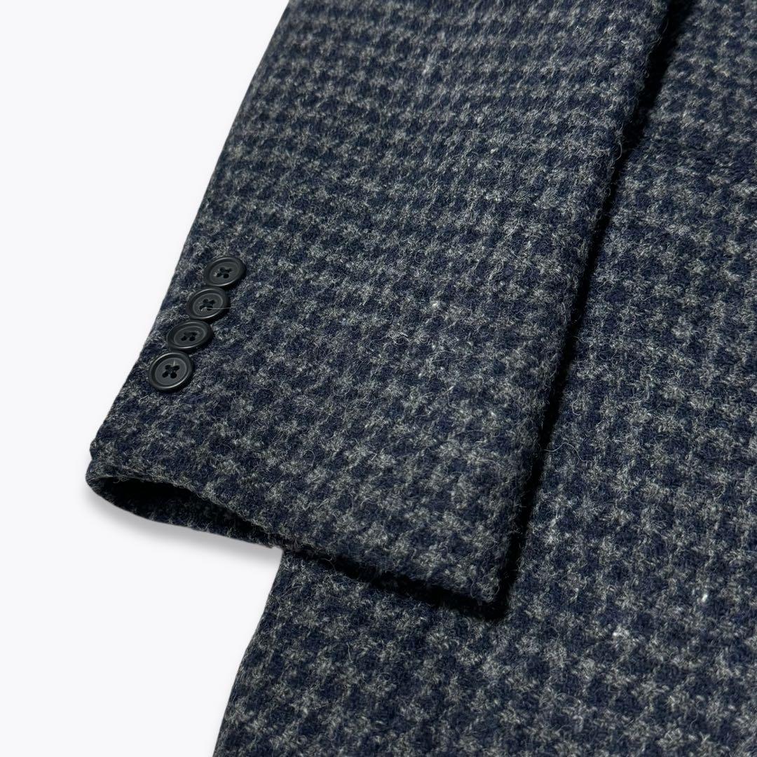 【お値下げ】ブルックスブラザーズ ハリスツイード 千鳥 ネイビージャケット