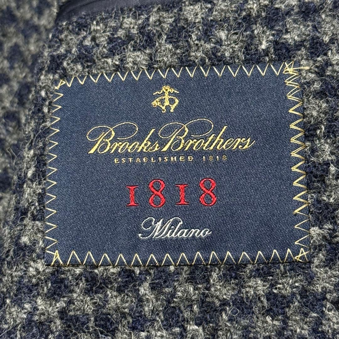 【お値下げ】ブルックスブラザーズ ハリスツイード 千鳥 ネイビージャケット