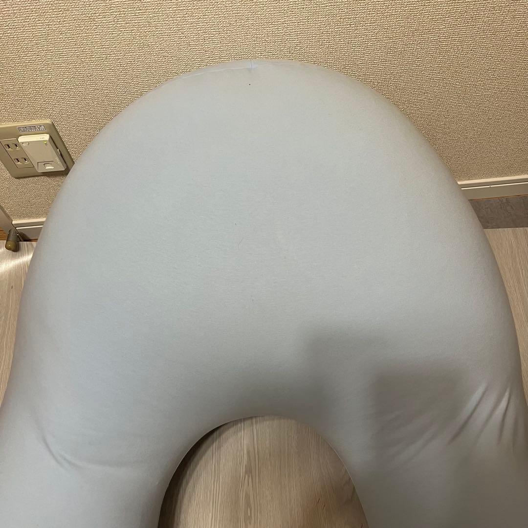 【良品】Yogibo サポート グレー　support U字型