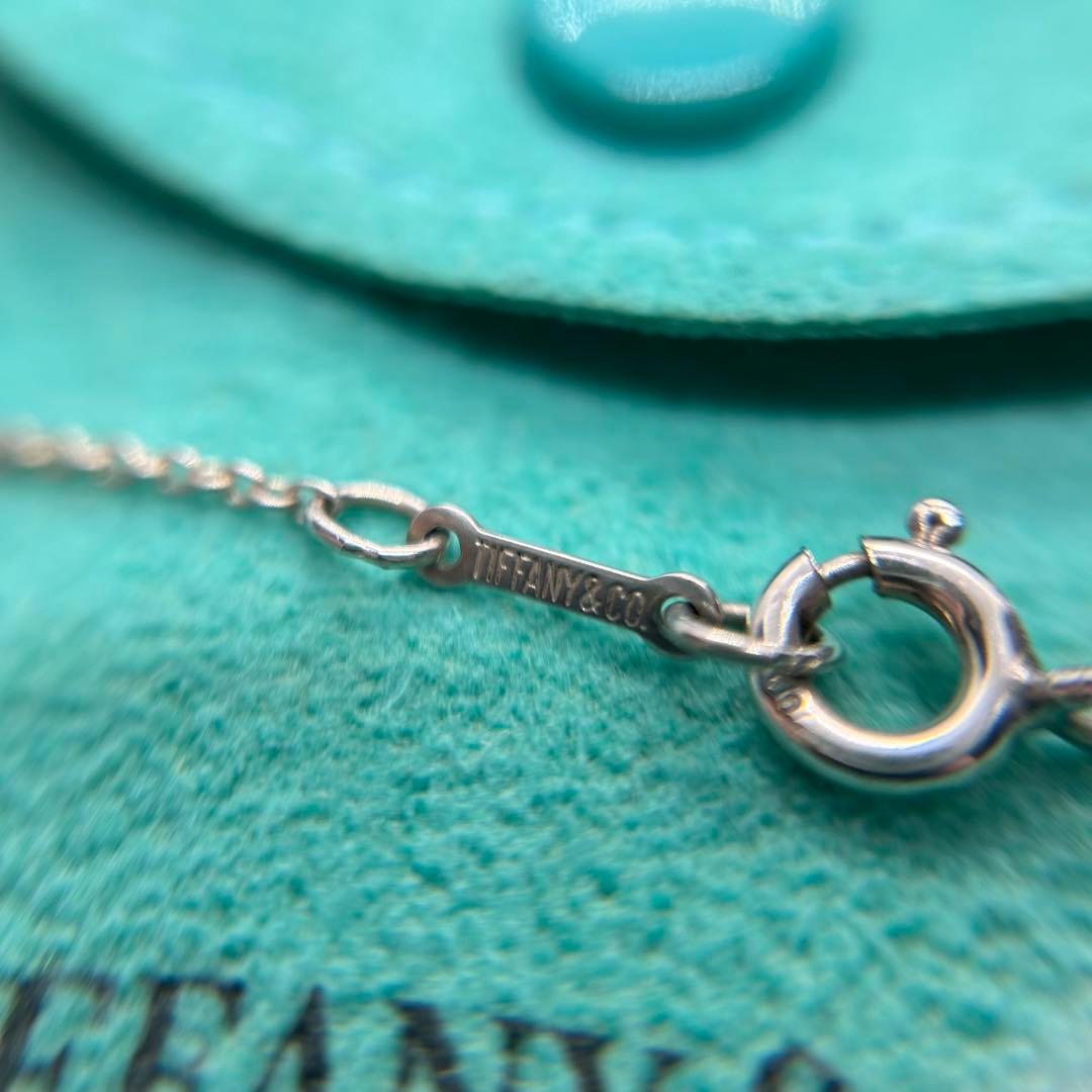 美品 ティファニー ネックレス ビーン エルサペレッティ シルバー 925