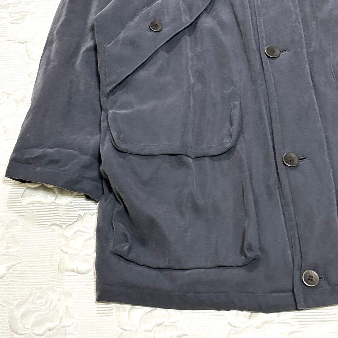 【未使用品】RIZZARE UOMO 毛皮ラビットファーライナー付 モッズコート