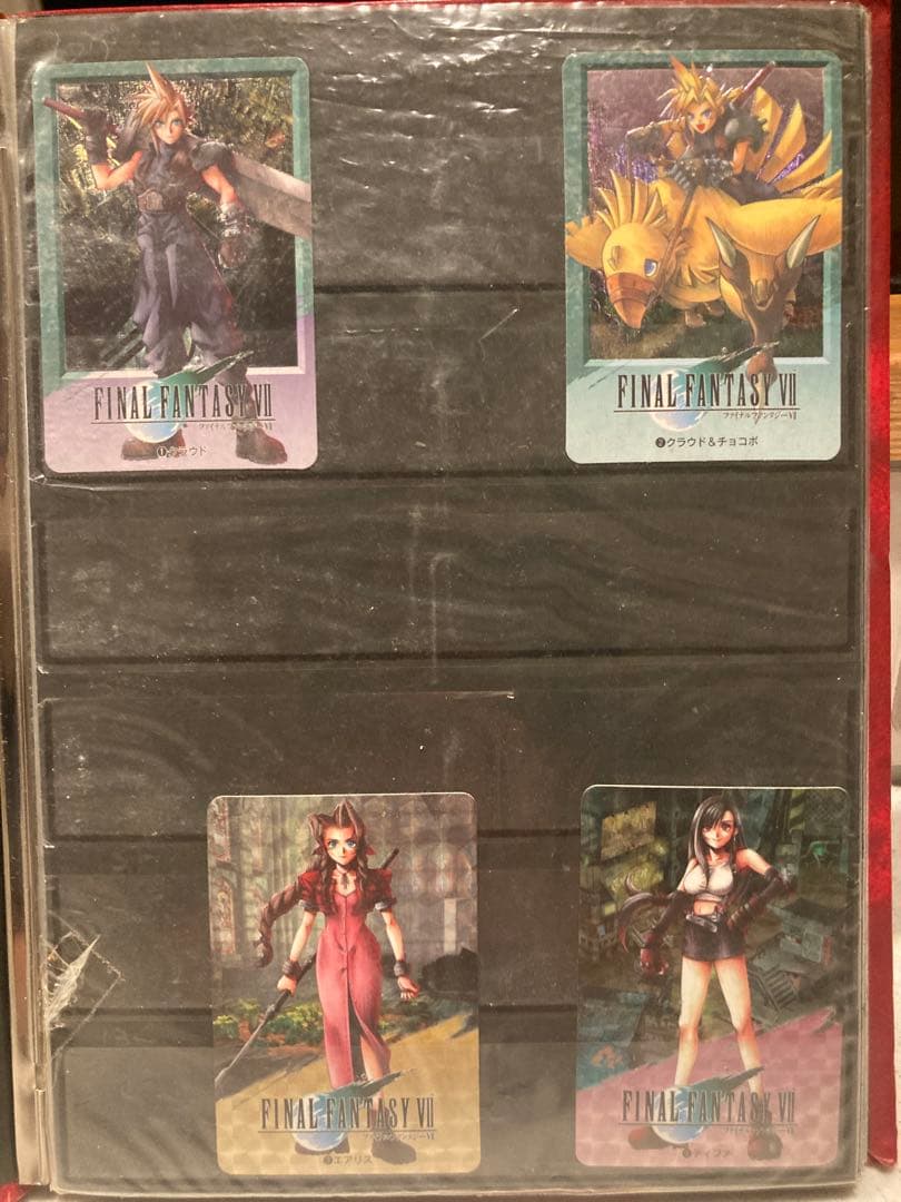 【極美品 全100種フルコンプ】カードダス FF7