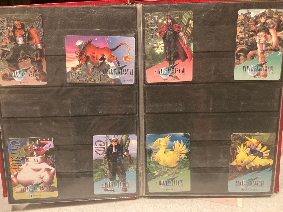 【極美品 全100種フルコンプ】カードダス FF7