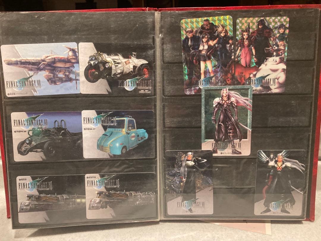 【極美品 全100種フルコンプ】カードダス FF7