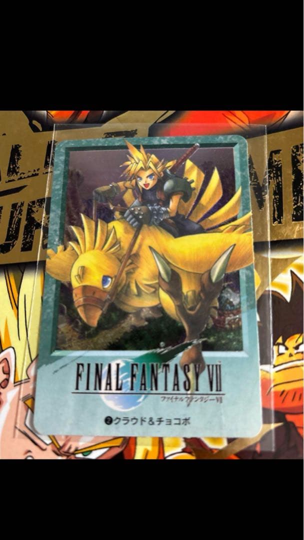 【極美品 全100種フルコンプ】カードダス FF7
