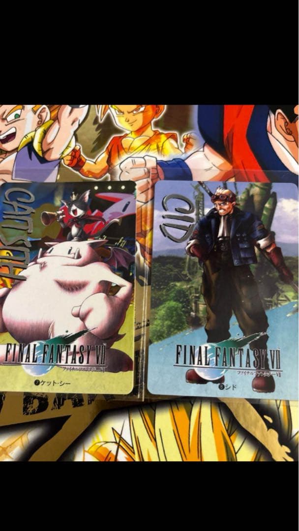 【極美品 全100種フルコンプ】カードダス FF7