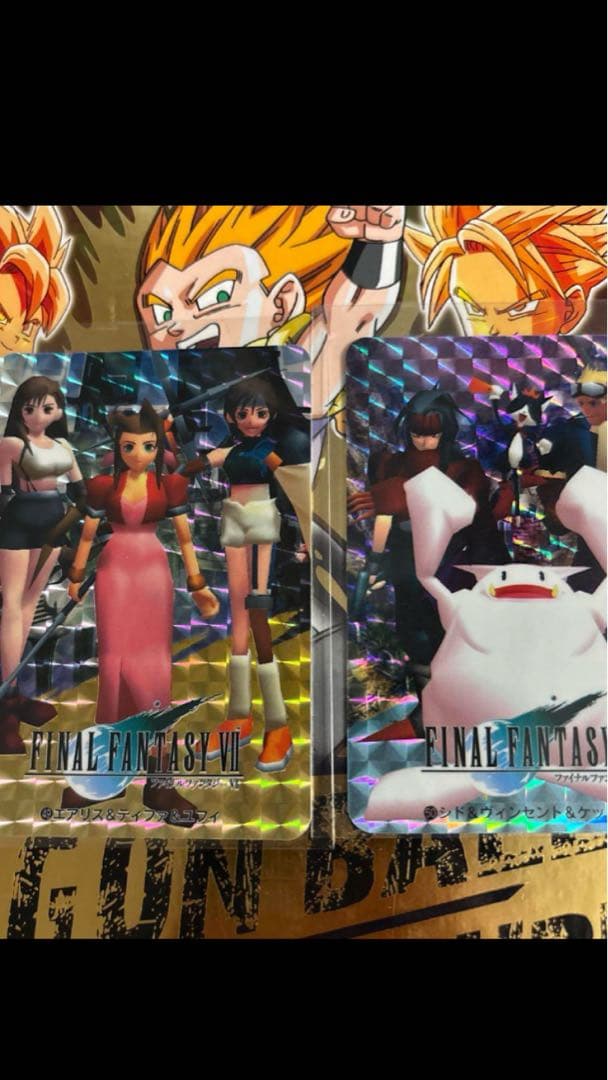 【極美品 全100種フルコンプ】カードダス FF7