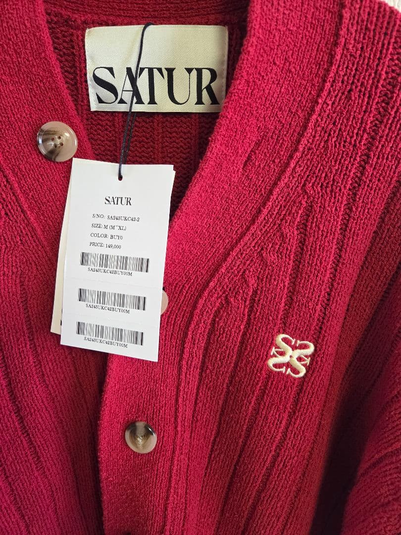 SATUR　カーディガン　Mサイズ