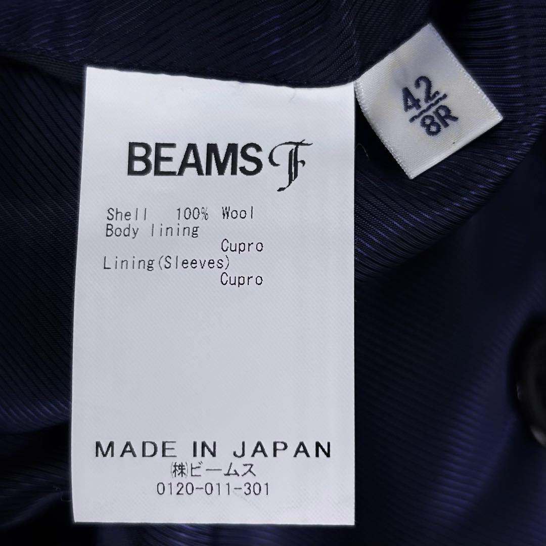 未使用級 COMERO ホップサック 金ボタン ビームスエフ ダブルブレザー