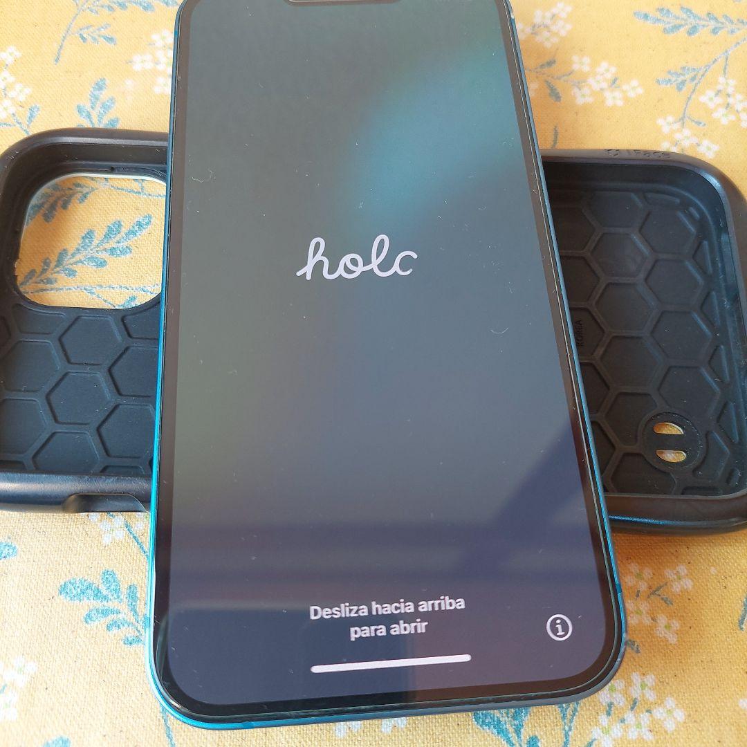 Apple iPhone 13 本体 ブルー　128GB　iFaceケース付き