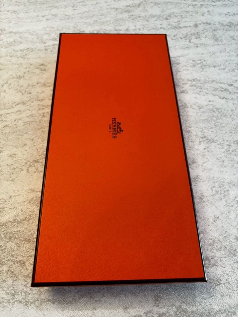 HERMES ラッキーチャーム レザーグローブ ブラウン