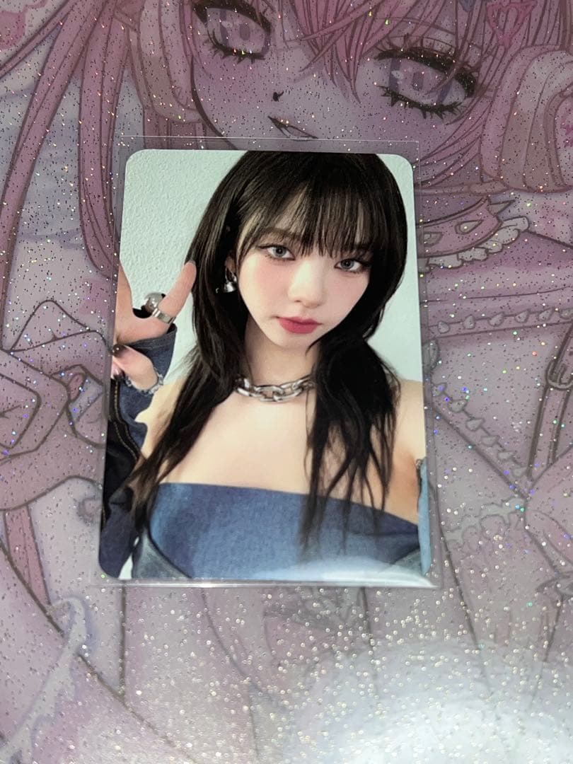 aespa カリナ トレカ pink christmas アクリルスタンド