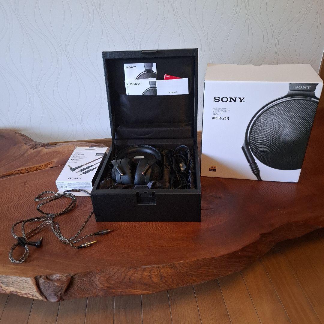 ソニーヘッドホンMDR-Z1R +キンバーケーブル新品同様!世界の名機!