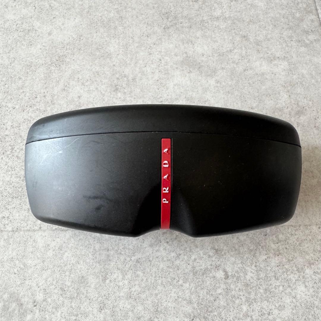 PRADA　プラダ　サングラス　黒　ブラック　ロゴ　SPR17W