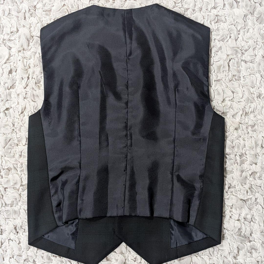 グリーンレーベルリラクシング フォーマル セットアップ ベスト 男の子 チェック