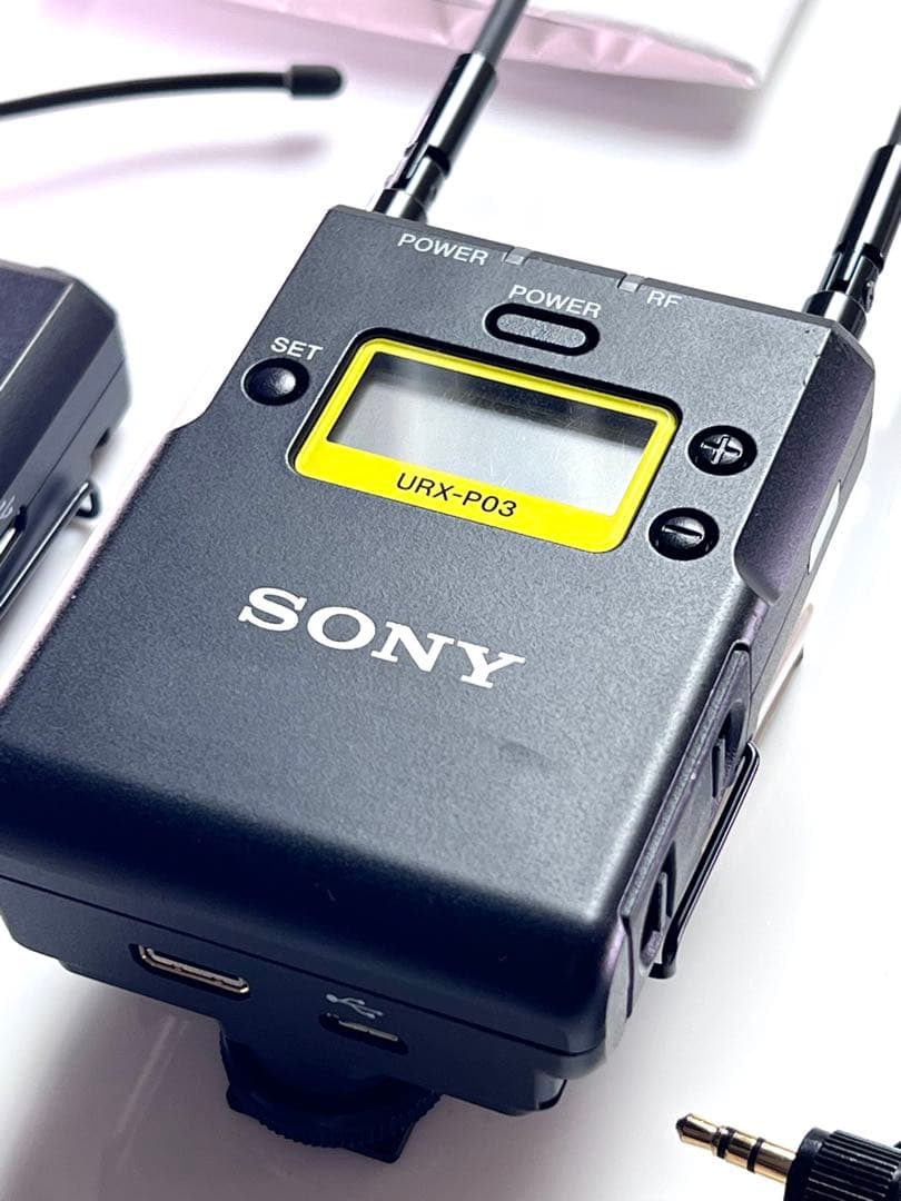 ソニー UWP-D11 ワイヤレスマイク　UTX-B03 URX-P03 送受信