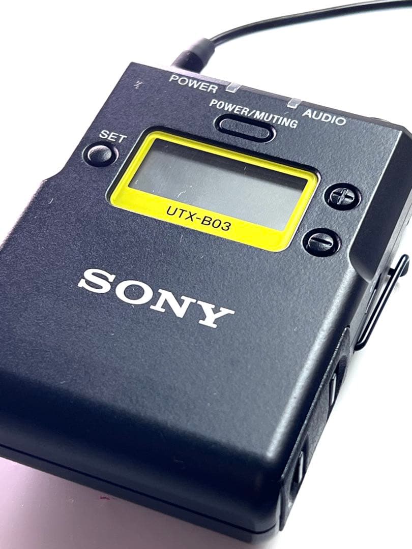 ソニー UWP-D11 ワイヤレスマイク　UTX-B03 URX-P03 送受信