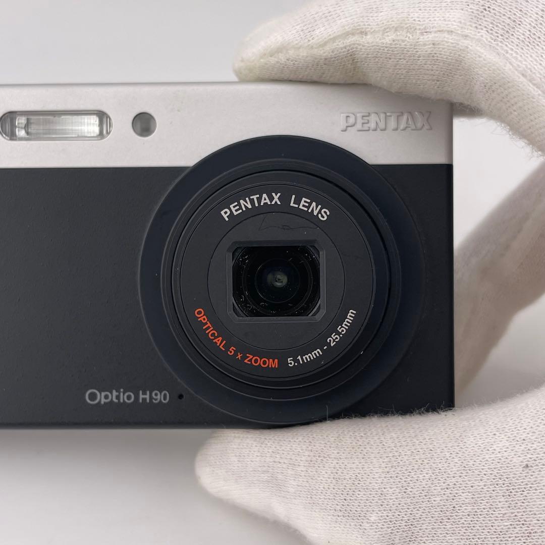 実写美⭕️【動作確認済み】PENTAX OPTIO H90 オールドコンデジ