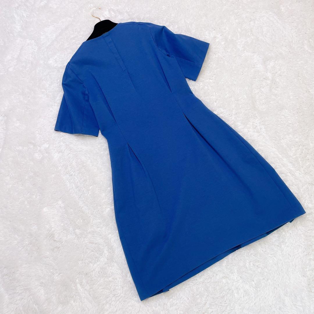 希少 ジルサンダー レーヨン 変形 Aライン デザイン 半袖 ワンピース