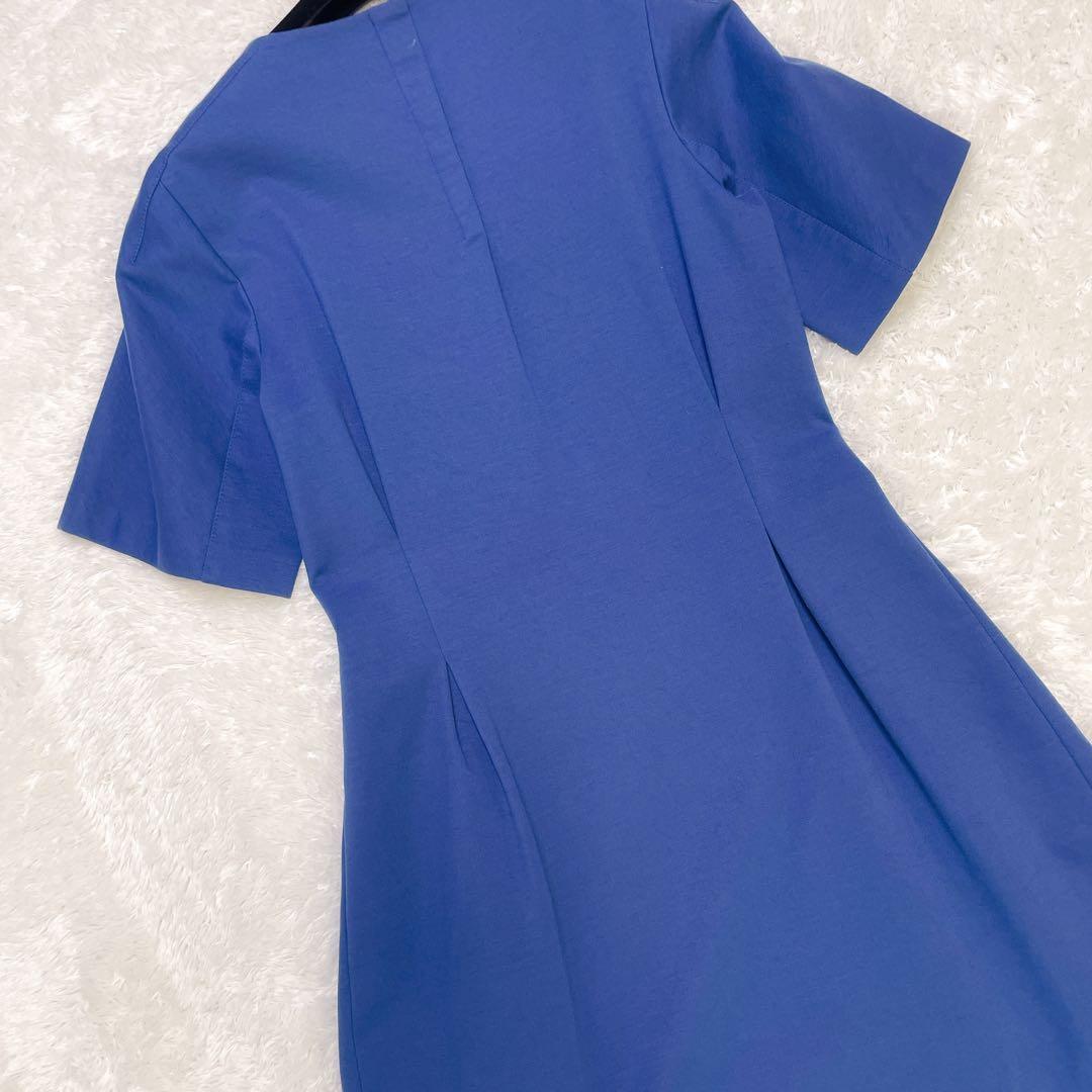 希少 ジルサンダー レーヨン 変形 Aライン デザイン 半袖 ワンピース