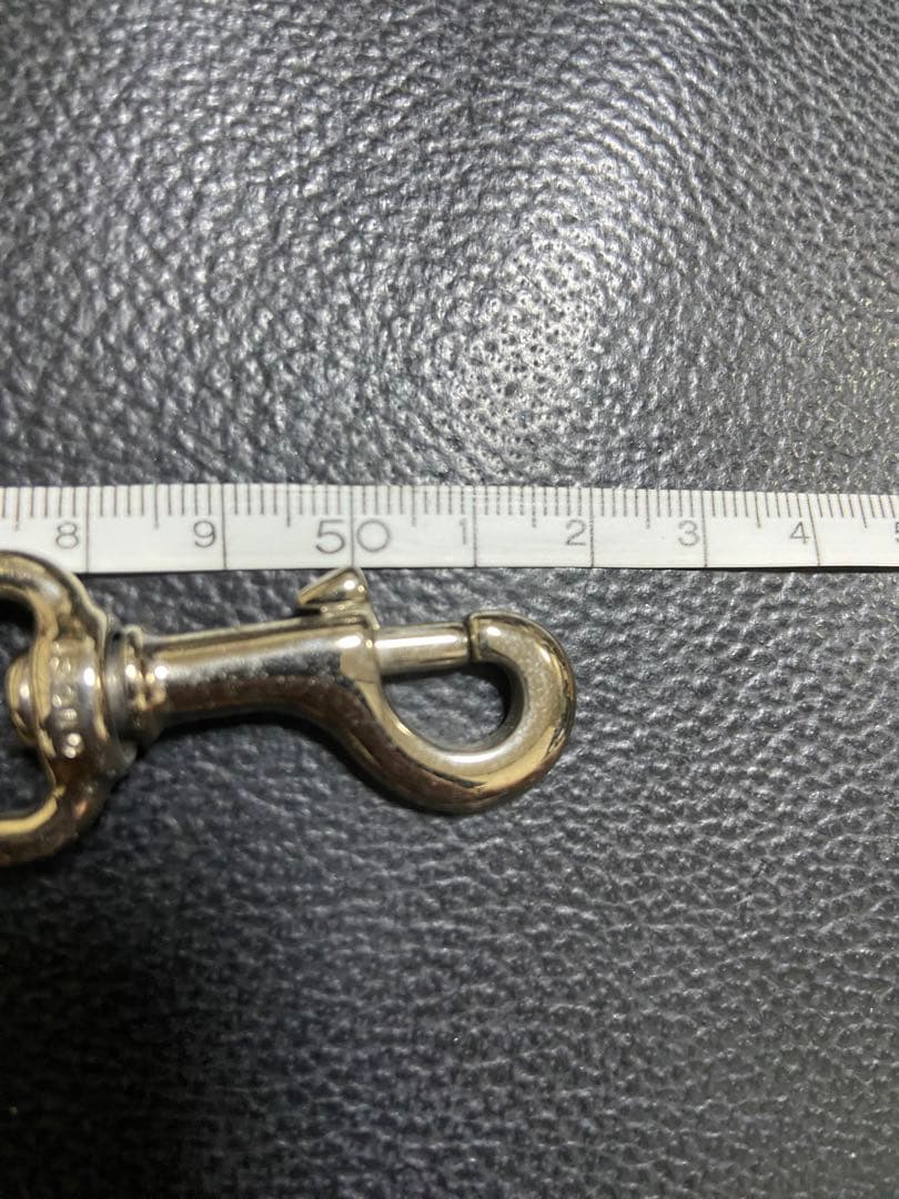 GUCCI ウォレットチェーン シルバー ブラック✨週末セール