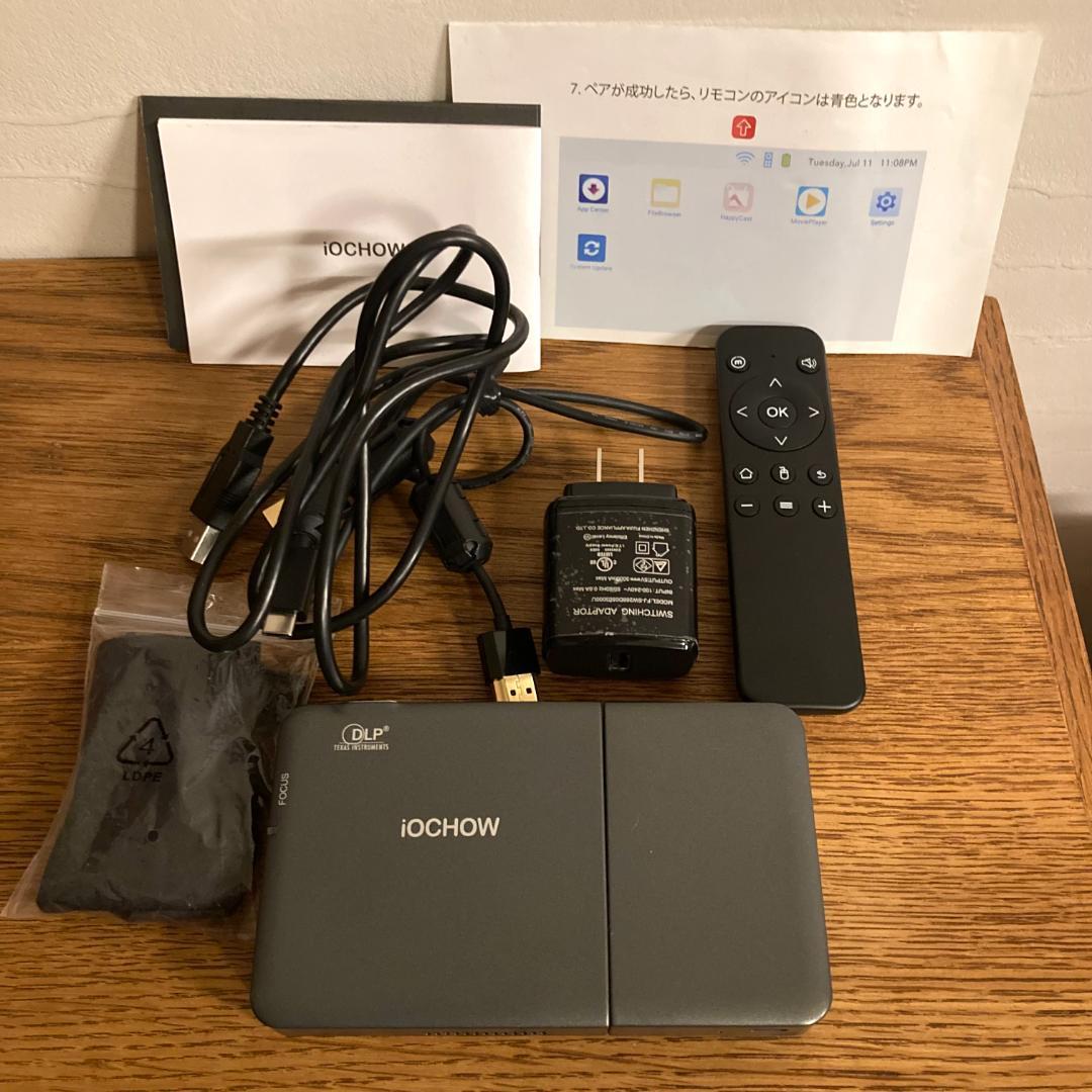 iOCHOW iO2 ポータブル プロジェクター ミニプロジェクター