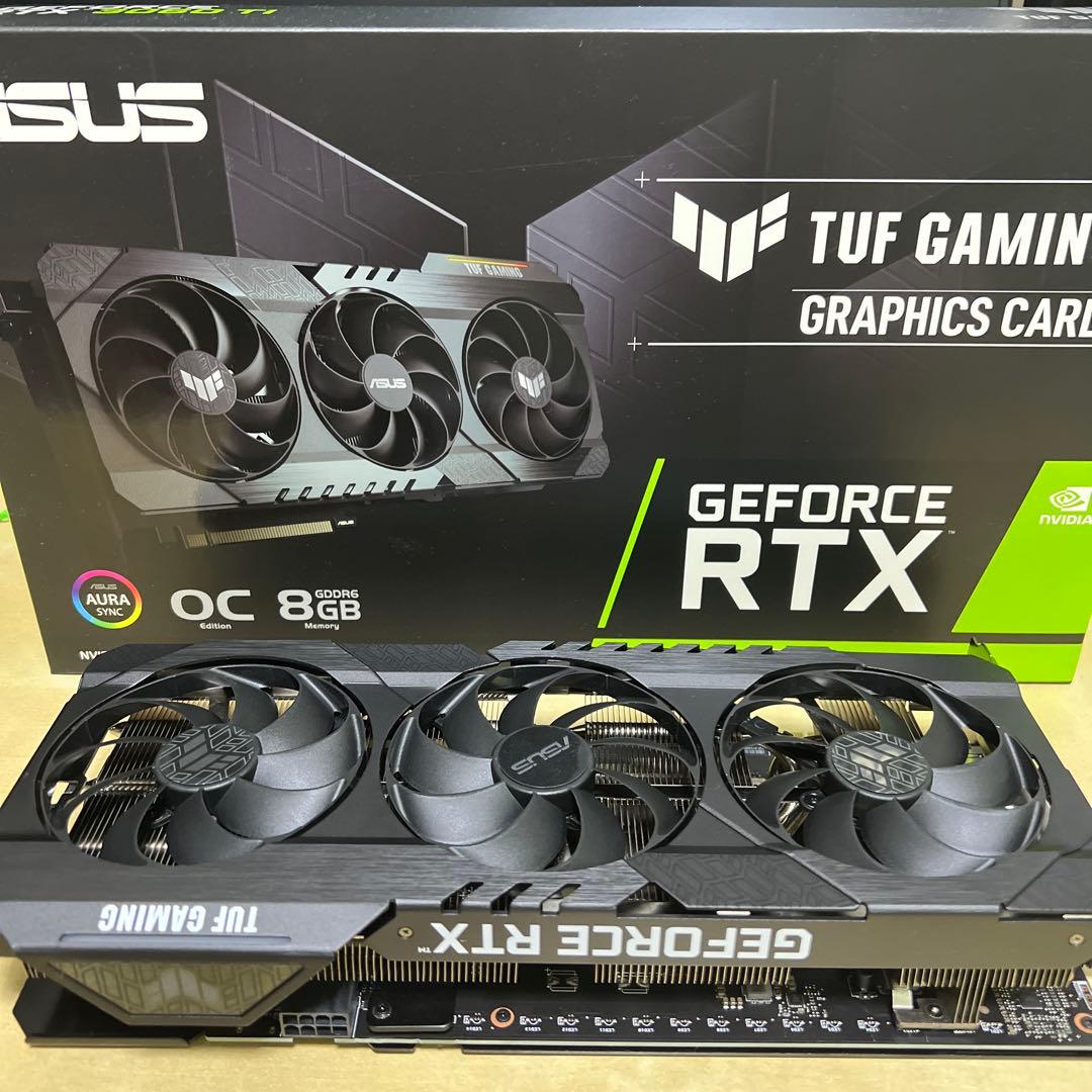 グラフィックボード・グラボ・ビデオカード ASUS TUFGAMING GEFORCE RTX3060Ti