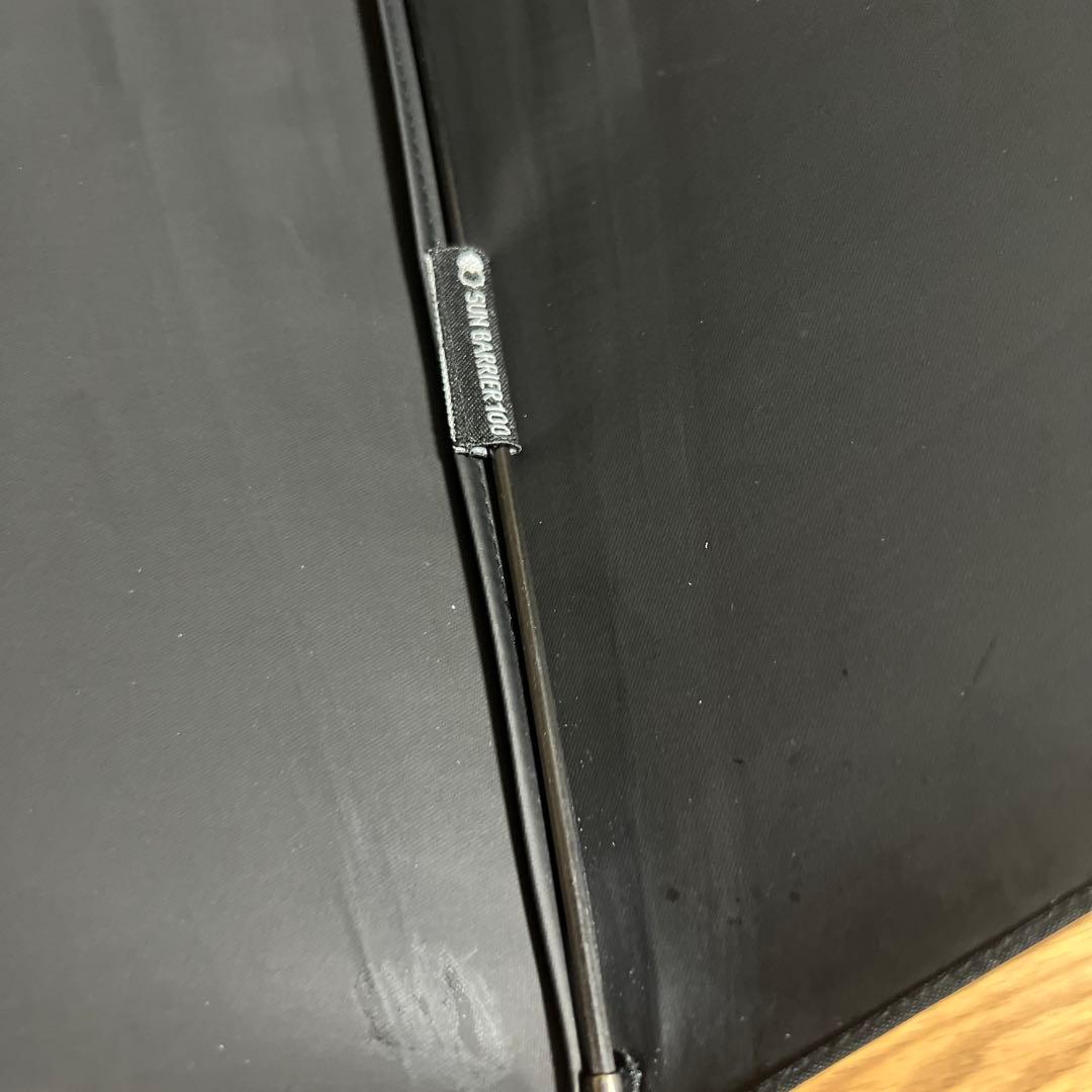 【SUN BARRIER 100】長傘 Sサイズ / 無地/ブラック