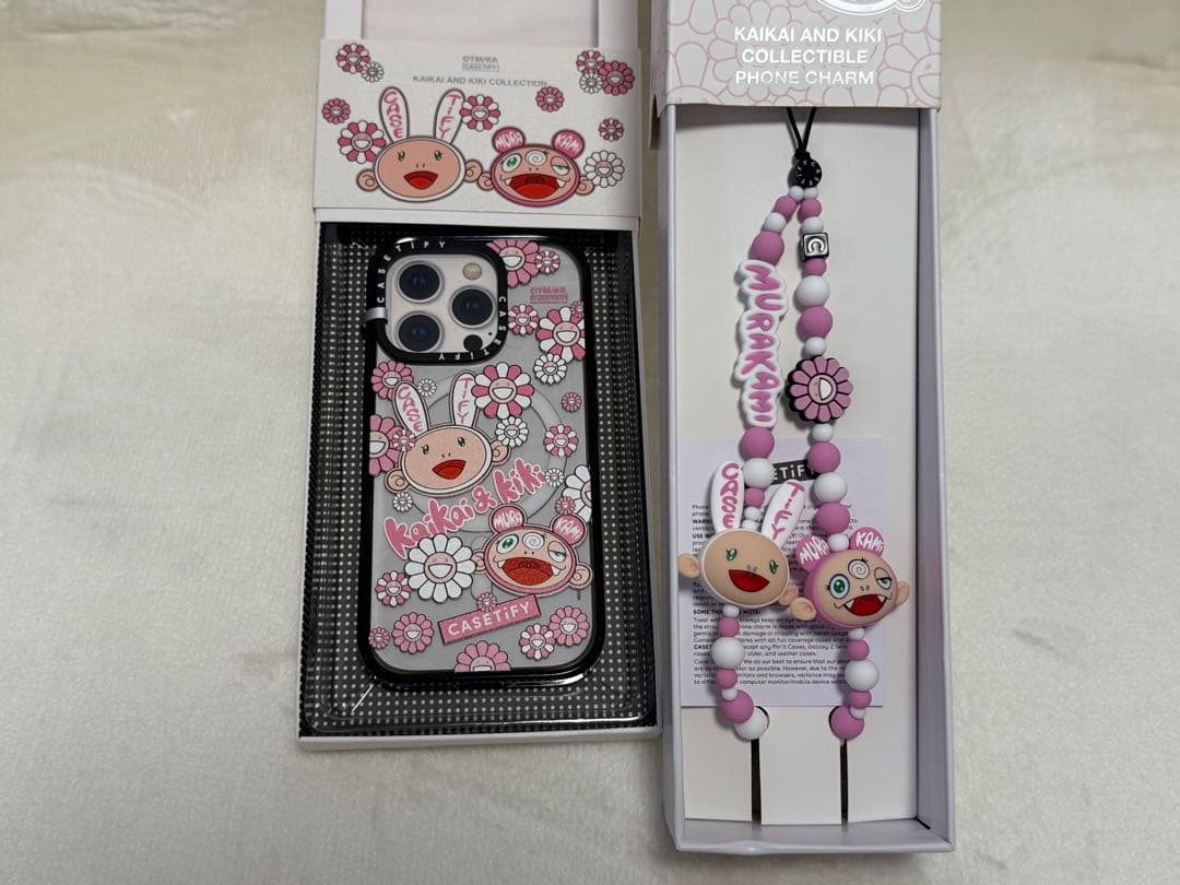 新品★完売★村上隆×CASETiFY★★iPhone16proケース＋ストラップ