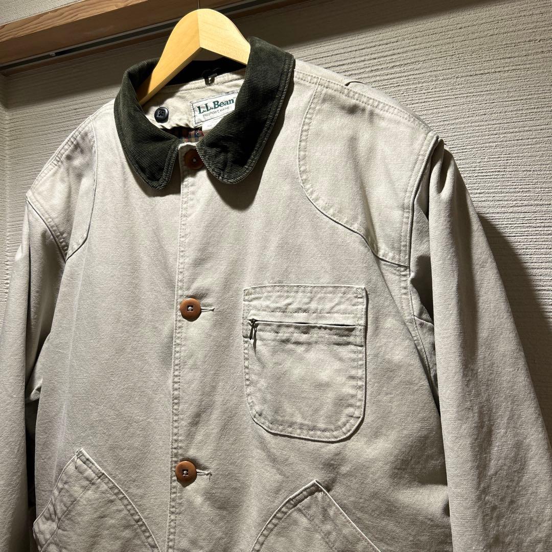 80s USA製 L.L.Bean カバーオール ハンティングジャケット