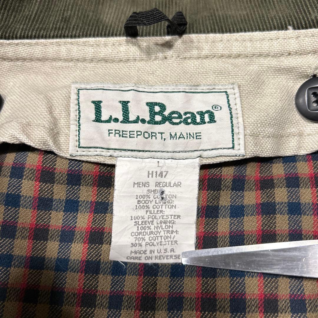 80s USA製 L.L.Bean カバーオール ハンティングジャケット