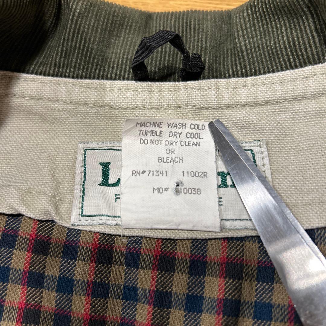 80s USA製 L.L.Bean カバーオール ハンティングジャケット
