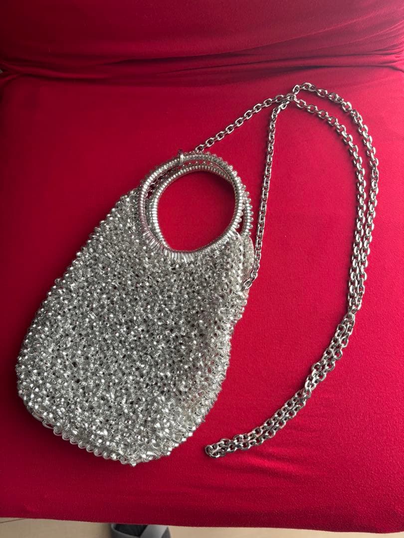 美品☆ANTEPRIMA スタンダードラウンド小型 パーティーバッグ