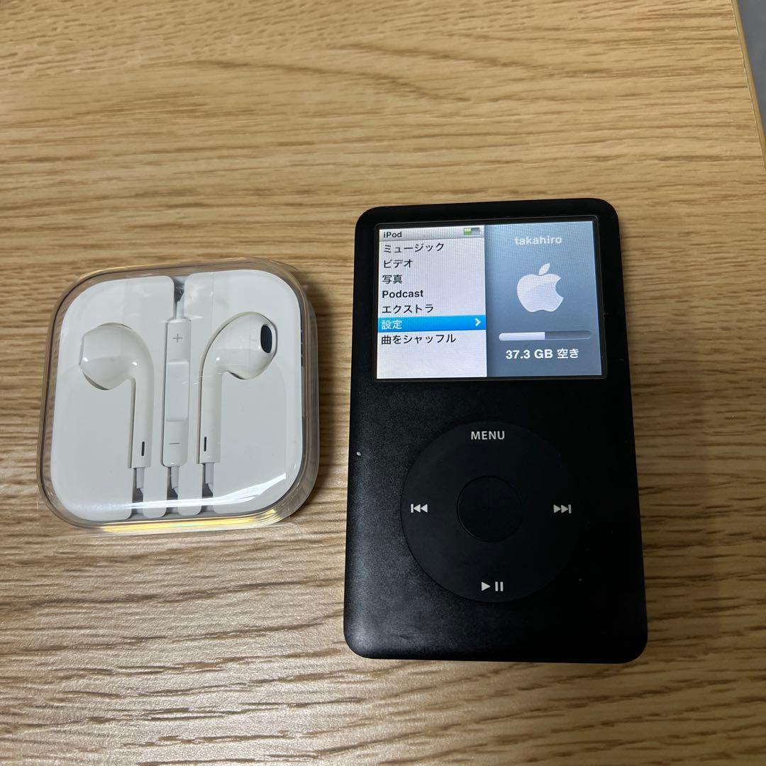 Apple iPod classic A1238 80GB ブラック　動作確認済
