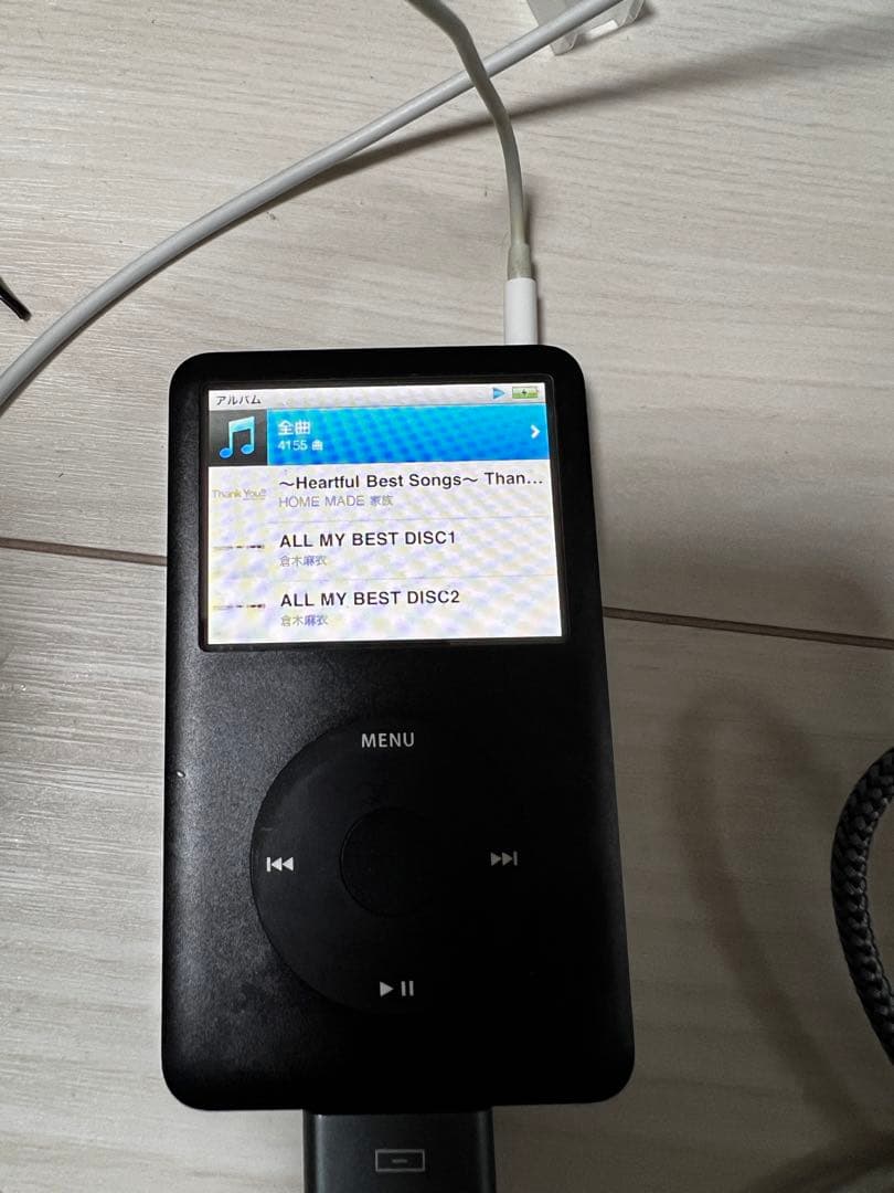 Apple iPod classic A1238 80GB ブラック　動作確認済