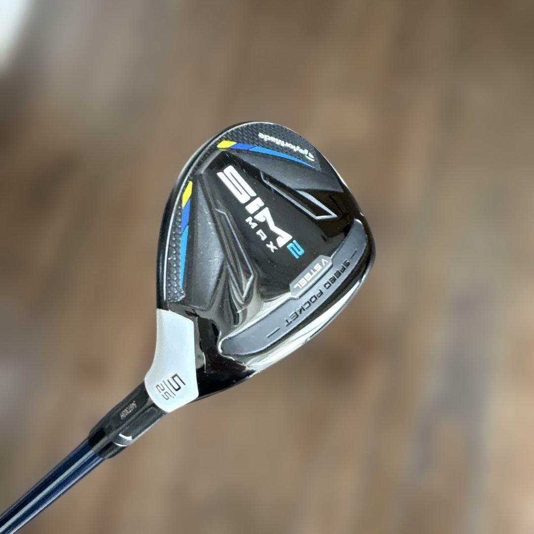 【g】TaylorMade SIM2 MAX ユーティリティ5番25度