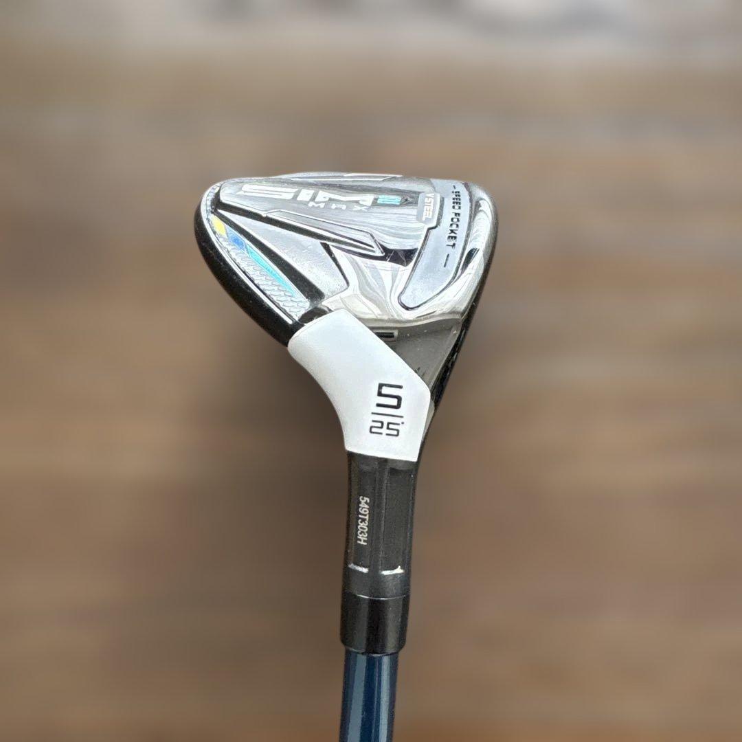 【g】TaylorMade SIM2 MAX ユーティリティ5番25度