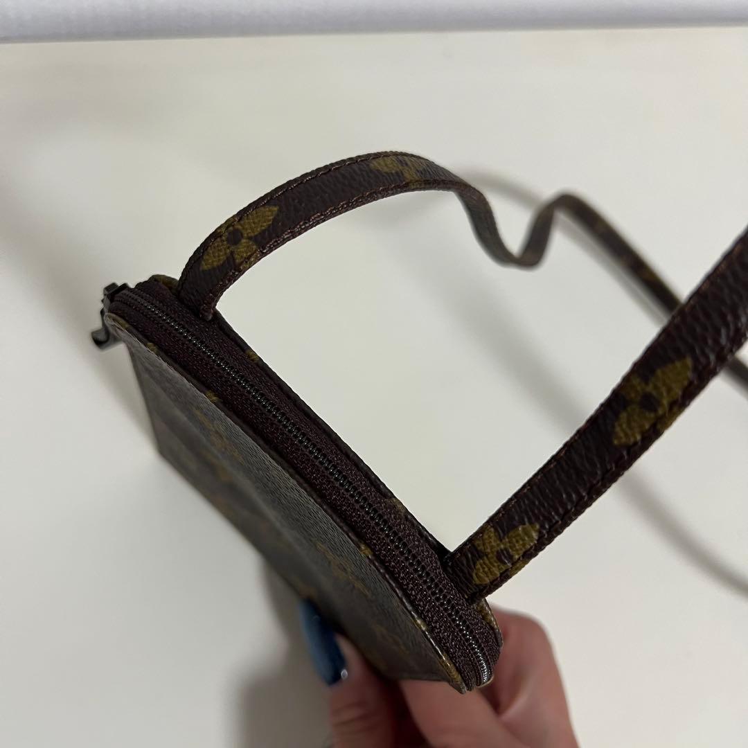 美品　ルイヴィトン　ポシェット　セクレ　ショルダー　モノグラム