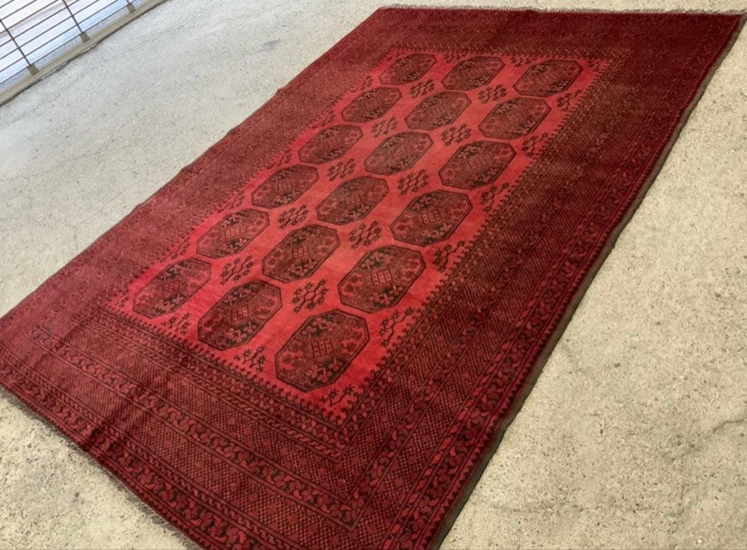 286×203cm アフガニスタン産絨毯•ラグ