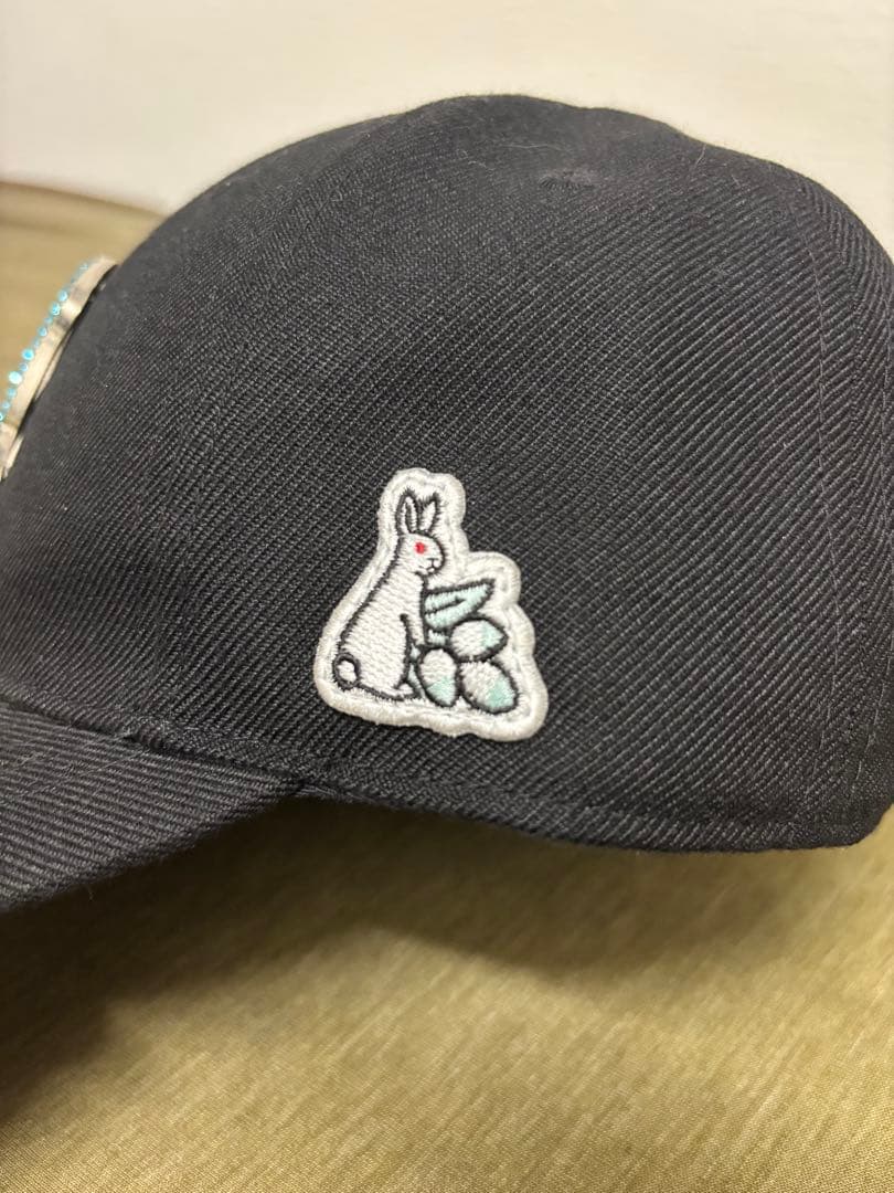 FR2 月桃 ラインストーン キャップ 沖縄 限定 CAP 黒