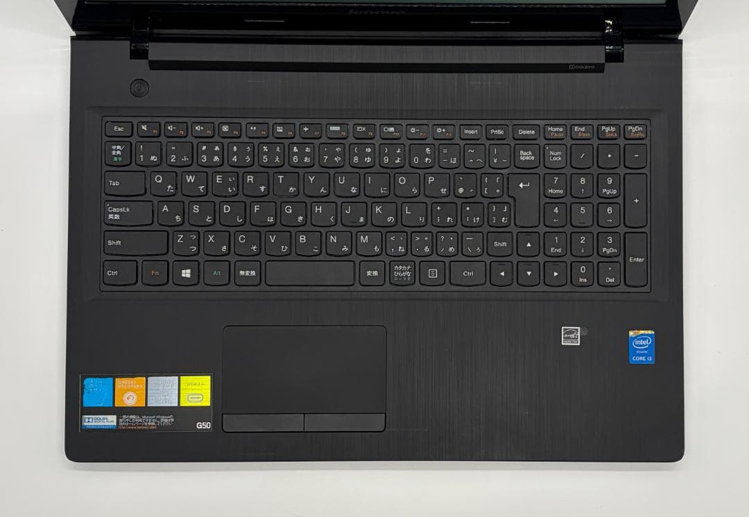 Windowsノート本体 Lenovo G50, 15\", 8GB, 500GB HDD